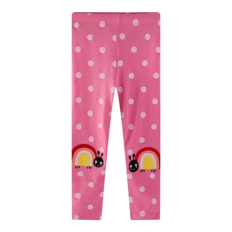 Baby Clothing Knitting Patterns - Jumping Meters 2-7T Leggings da bambina