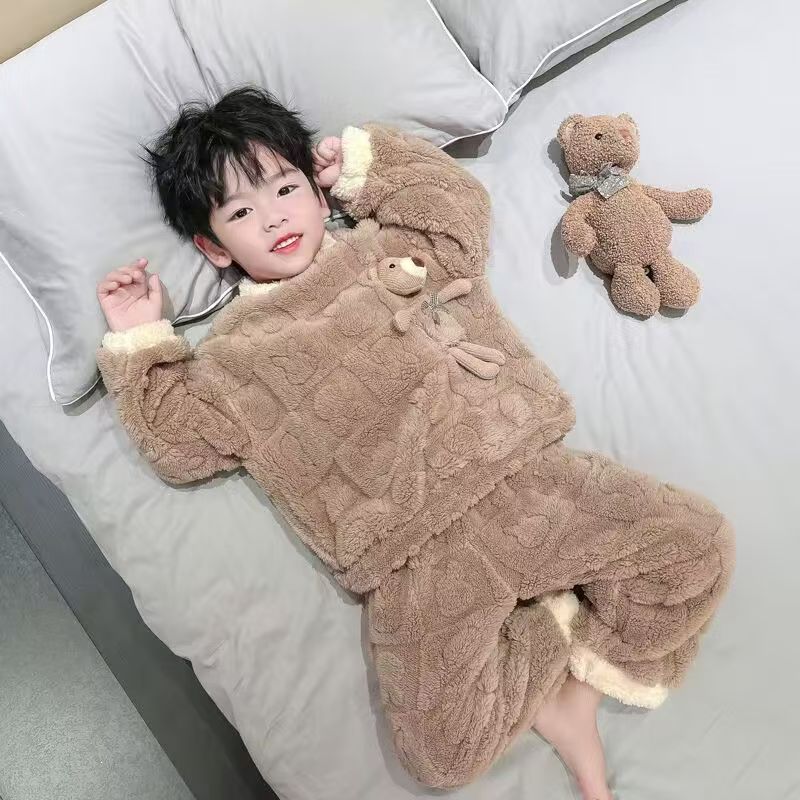 Baby Clothing For Sleep - 2026 Autunno Inverno Pigiama in Flanella