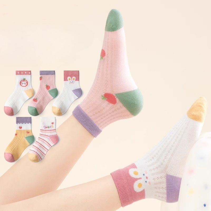 Baby Clothing Knitting Patterns - Calzini per bambini 5 paia/lotto Calzini