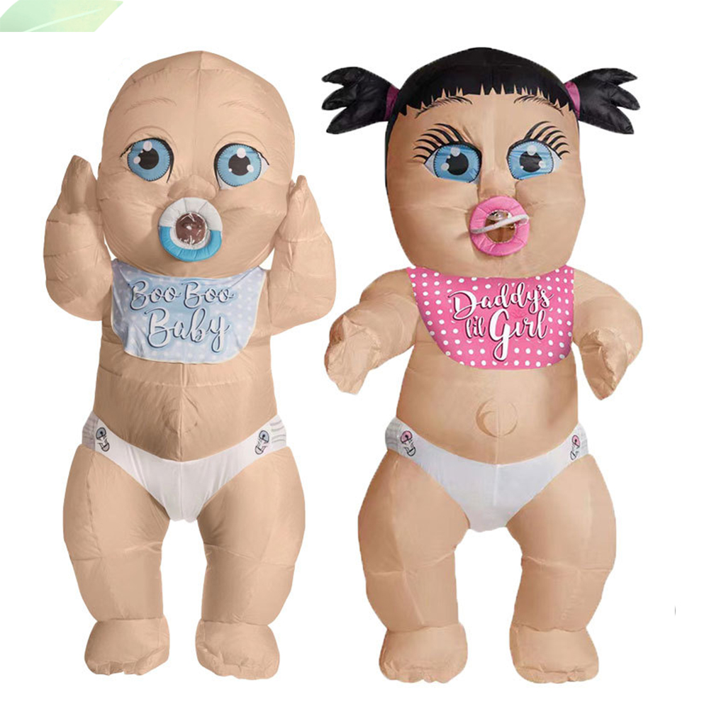 Baby Clothing Usa - Ragazzi Ragazze Gigante Bambino Gonfiabile Abbigliamento
