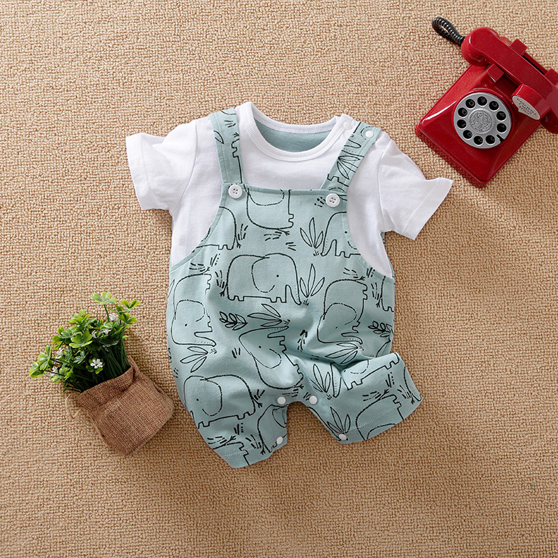 Baby Clothing Elephant - Simpatico elefante animale 0-12 mesi vestiti