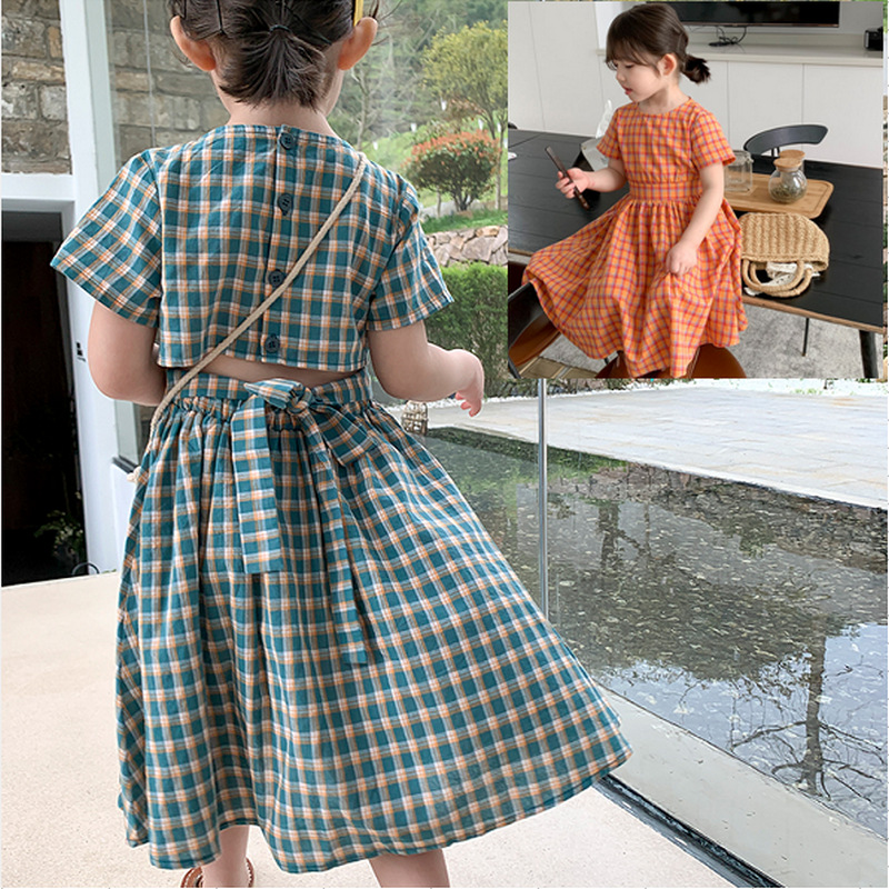 Baby Clothing Knitting Patterns - Abito estivo casual per neonate e