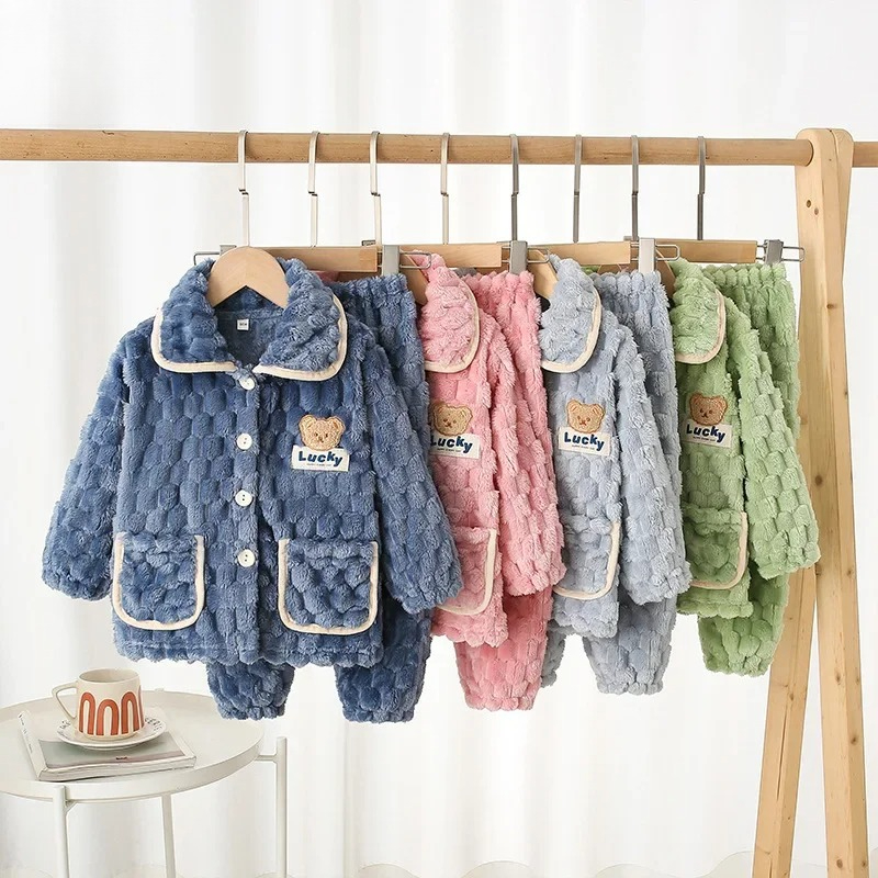 Baby Clothing For Sleep - Pigiama invernale in flanella per bambini