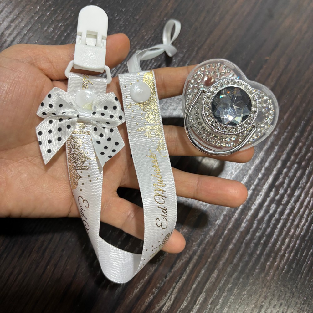 Ciuccio e Portaciuccio Dorati  - Baby Clothing Gift Set recensione e prezzo