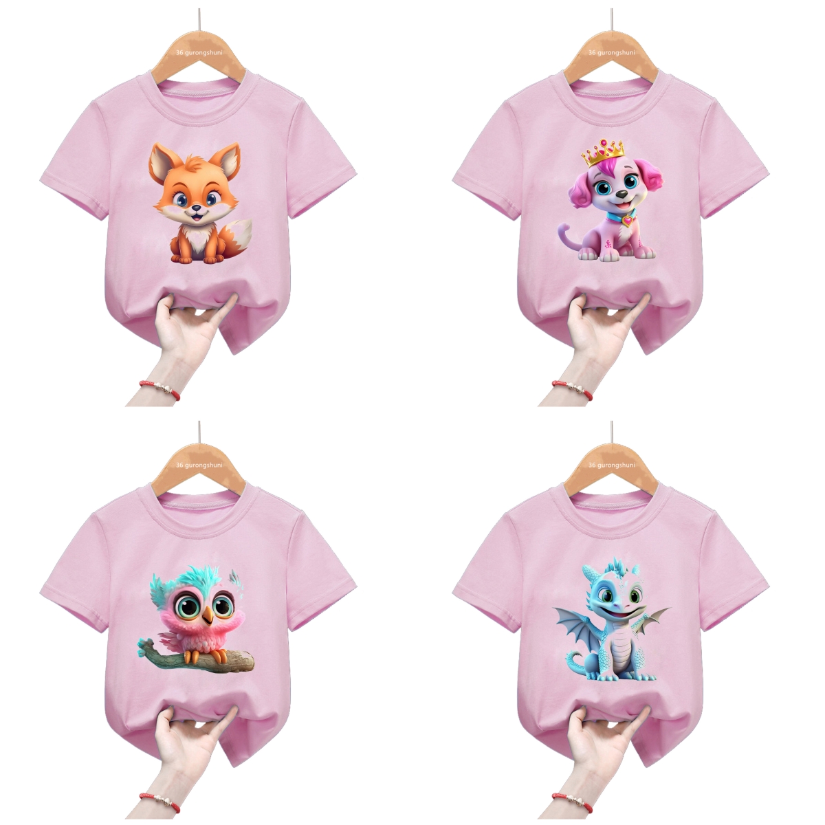 Pink Tops Kawaii Little Elepha - Baby Clothing Elephant recensione e prezzo