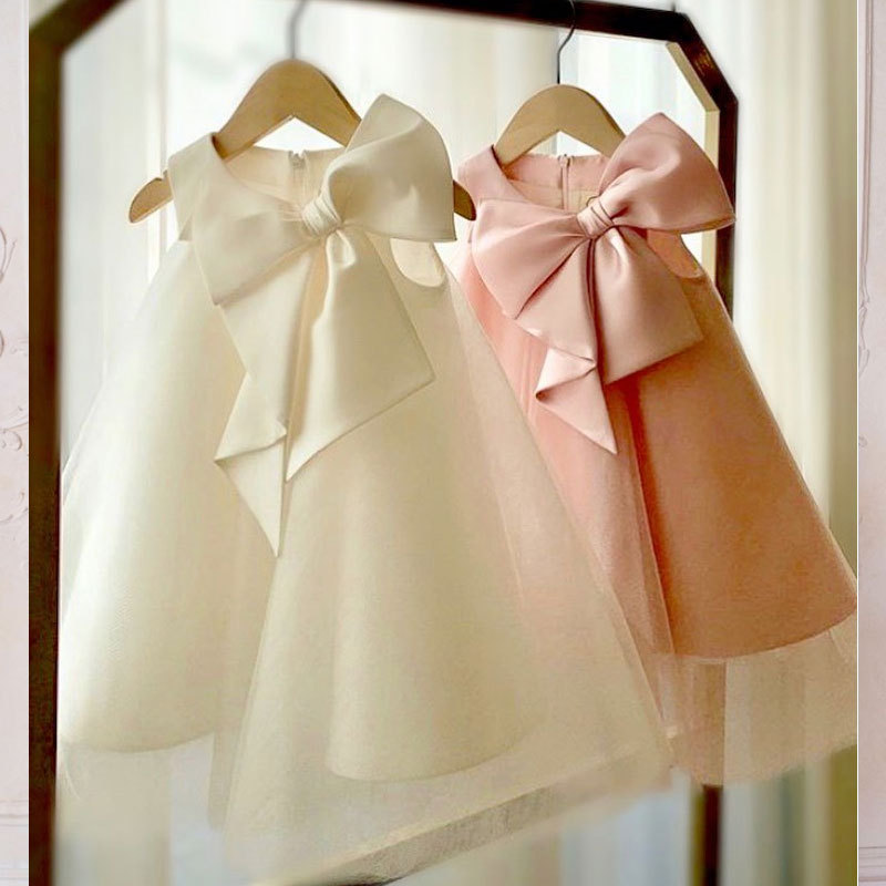 Summer Big Bow Baby Girl Dress - Baby Clothing Gift Set recensione e prezzo
