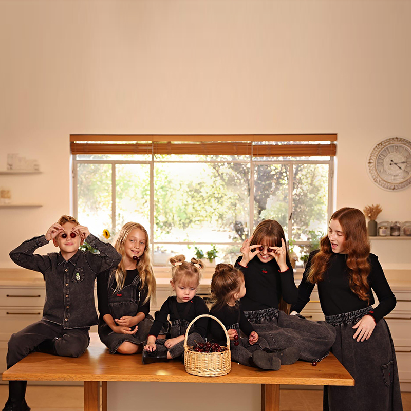 Set Coordinato Famiglia in Den - Baby Clothing Logo recensione e prezzo