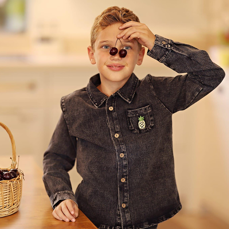 Set Coordinato Famiglia in Den - Baby Clothing Logo recensione e prezzo