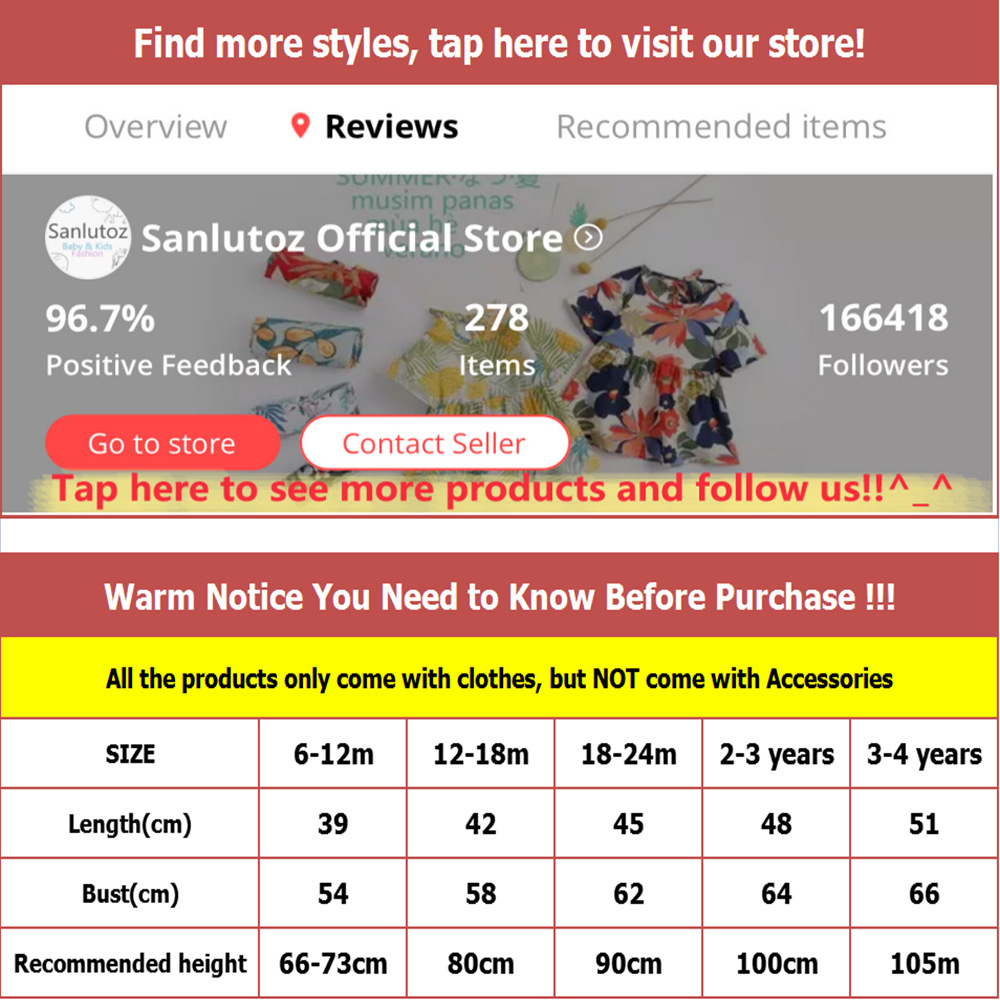 Sanlutoz Abito estivo con stam - Baby Clothing Knitting Patterns recensione e prezzo