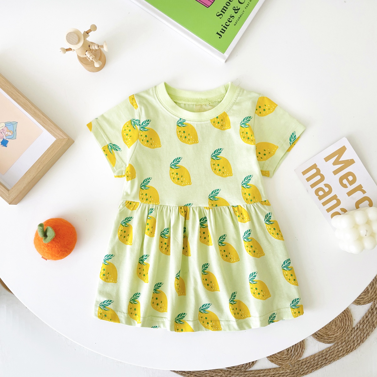 Sanlutoz Abito estivo con stam - Baby Clothing Knitting Patterns recensione e prezzo