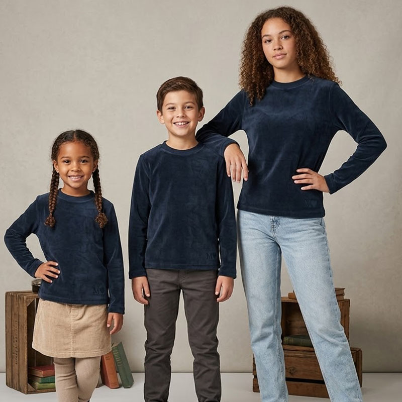 Maglietta per Bambini Blu Navy - Baby Clothing Logo recensione e prezzo