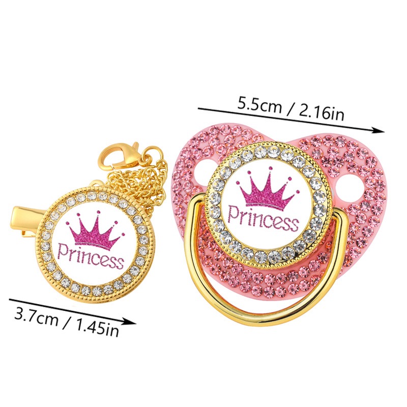 Luxury Crown ciuccio Clip cate - Baby Clothing Gift Set recensione e prezzo
